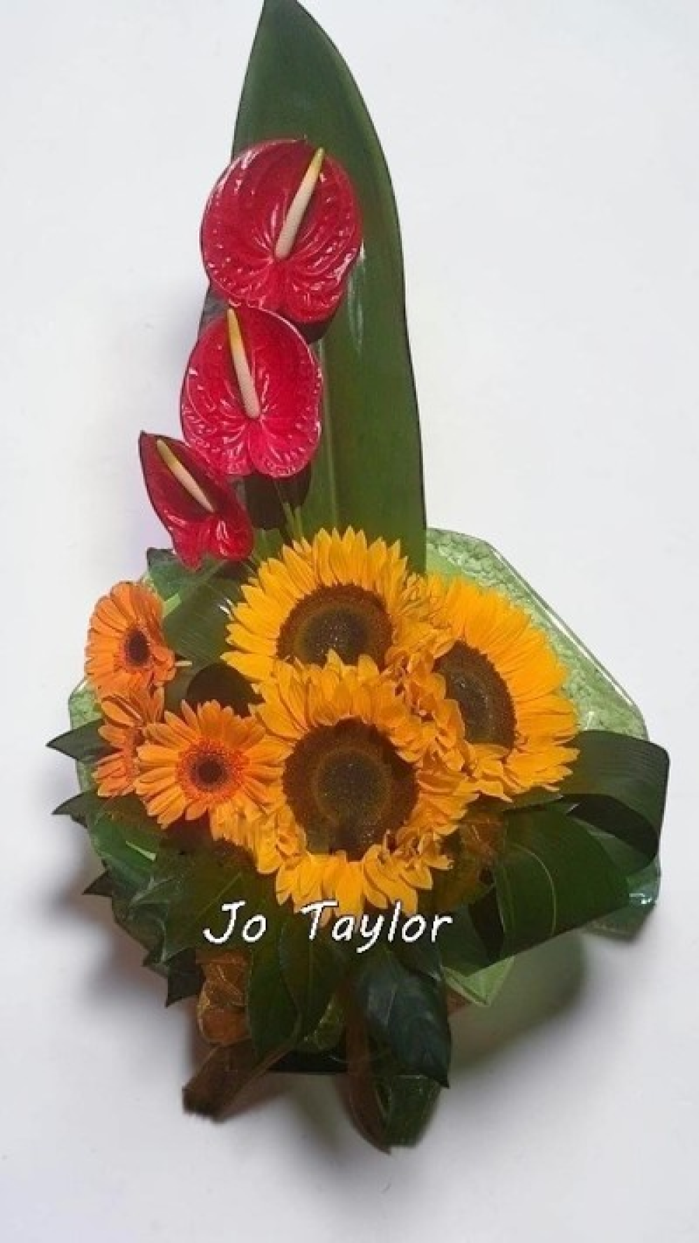 Tropical Sunset Statement Arrangement